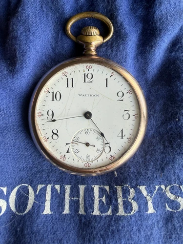 Antique 1907 Waltham 15 Jewel Pocket Watch 16s Gold Filled 18118705 RUNNING
