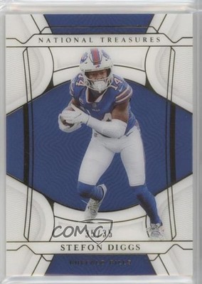 2021 Panini National Treasures Gold 35/35 Stefon Diggs #25 s3g
