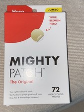 Hero Cosmetics Mighty Patch Original 72ct   Hydrocolloid Acne Pimple Patches