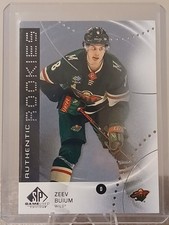 2025-26 SP Game Used Zeev Buium Authentic Rookies RC #AR-ZB Wild/Canucks