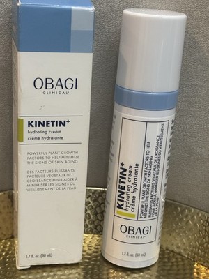 Obagi Clinical Kinetin+ Hydrating Cream Anti-Aging Face Moisturizer 1.7oz 50mL