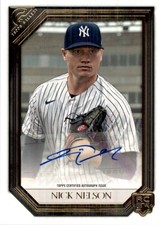 Nick Nelson 2021 Topps Gallery Auto #RA-NNE