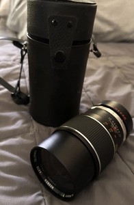 Vintage Magnon (Makinon/Maginon) Auto Telephoto  Lens No. 740497 with Case