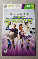 Kinect Sports Instruction Booklet - Manual Only - Xbox 360