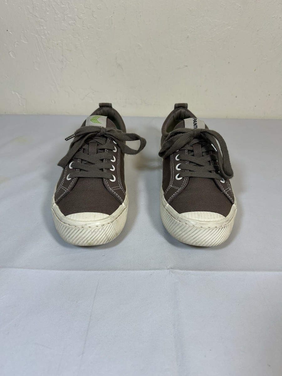 Cariuma Shoes Women's Size 8 Pantone Comfort Casual Sneaker Gray Fabric View 3