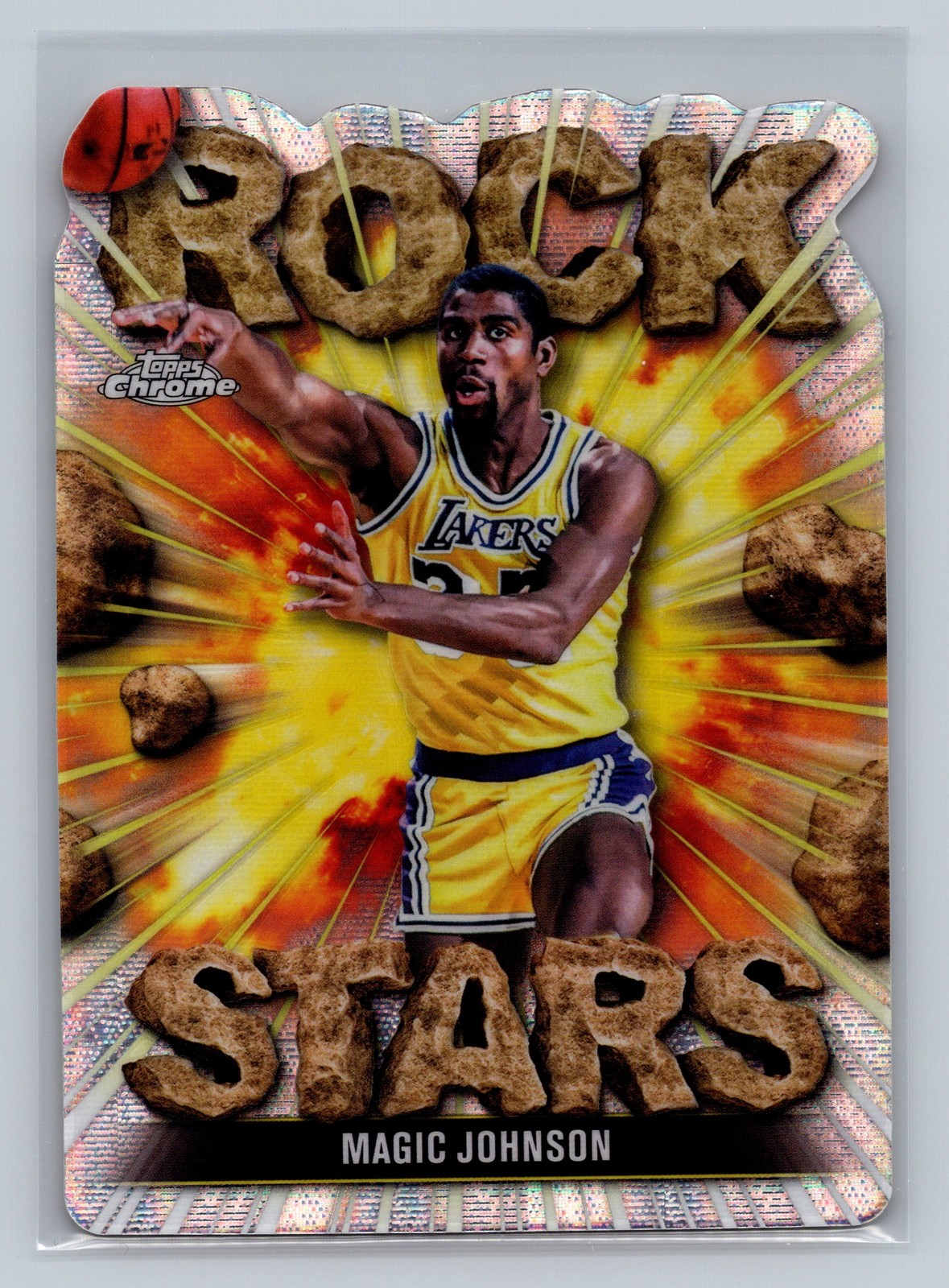 2025-26 Topps Chrome #RS-11 Magic Johnson Rock Stars