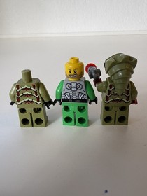 LEGO Space Galaxy Squad Minifigure Lot of 3 Chuck Stonebreaker 30231 70704 70706