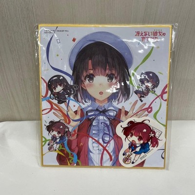 Saekano: How To Raise A Boring Girlfriend Mini Shikishi Megumi Kato