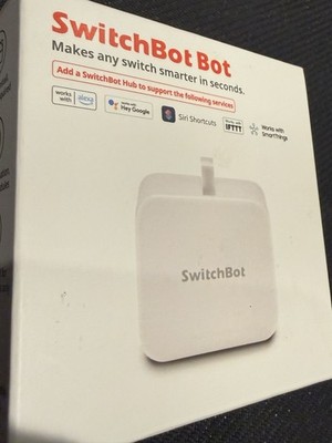 SwitchBot Bot Smart Switch Button Pusher App Bluetooth Factory Sealed WHITE NEW