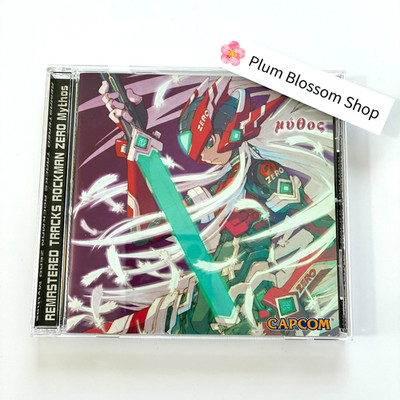 Rockman Zero Mythos Remastered Tracks CD Mega Man Zero OST Capcom Japan