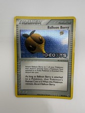 Pokémon Balloon Berry 84/107 EX Deoxys Reverse Holo  on eBay