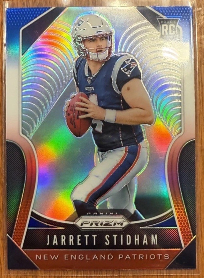 JARRETT STIDHAM Red White Blue Rookie 2019 PANINI PRIZM PATRIOTS Broncos
