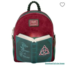 Loungefly Charmed Book of Shadows Light Up Mini Backpack