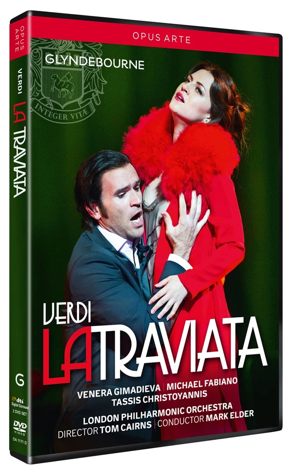 La Traviata: Glyndebourne (Elder) (DVD) Venera Gimadieva Michael Fabiano - Imagen 2 de 2