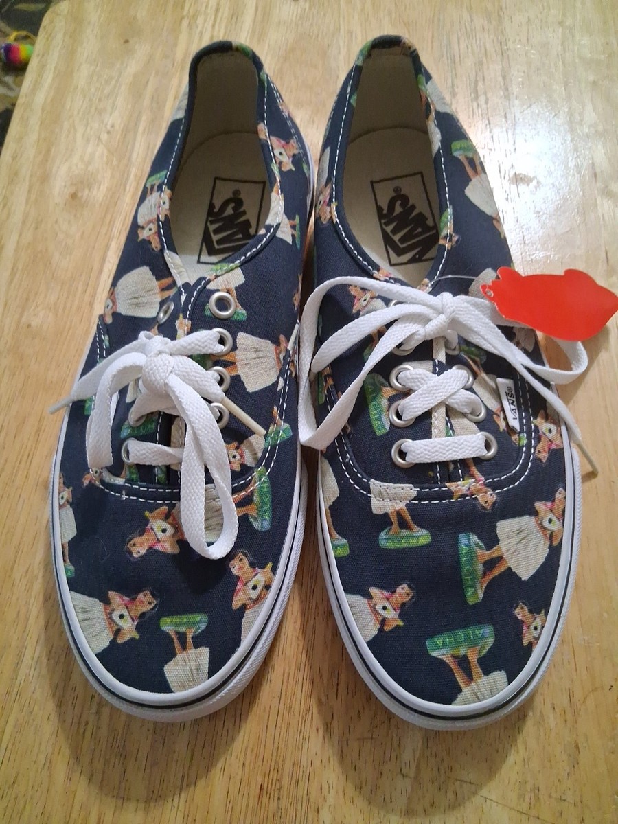 Vans Authentic Digi Hula Girl Alana Hawaiian Print Shoes  display picture 1