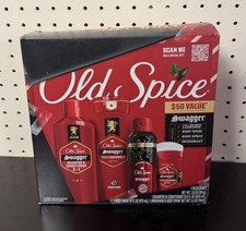 4PC Old Spice Swagger The Holidays Edition Hair Body Care Gift Set Christmas