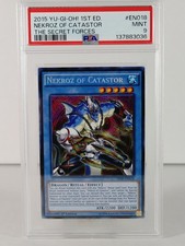 Nekroz of Catastor - Secret Rare - YuGiOH - THSF EN018 - 1st ed - PSA 9