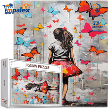 Banksy-Mädchen Puzzle
