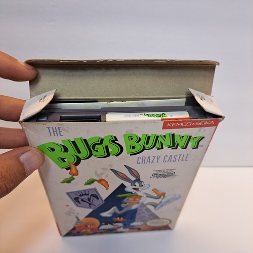 The Bugs Bunny Crazy Castle (Nintendo NES) Cib Complete TESTED, Read Description - Picture 10 of 22