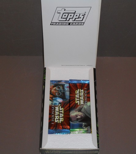 1999 Topps Star Wars: Episode I - Box of Sealed Trading Card Packs - Widevision - Picture 4 of 5