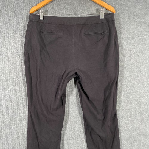 Sportscraft Pants Womens 13 Juniors Black Trousers Chinos Tapered Leg Office Z18 - Picture 10 of 13