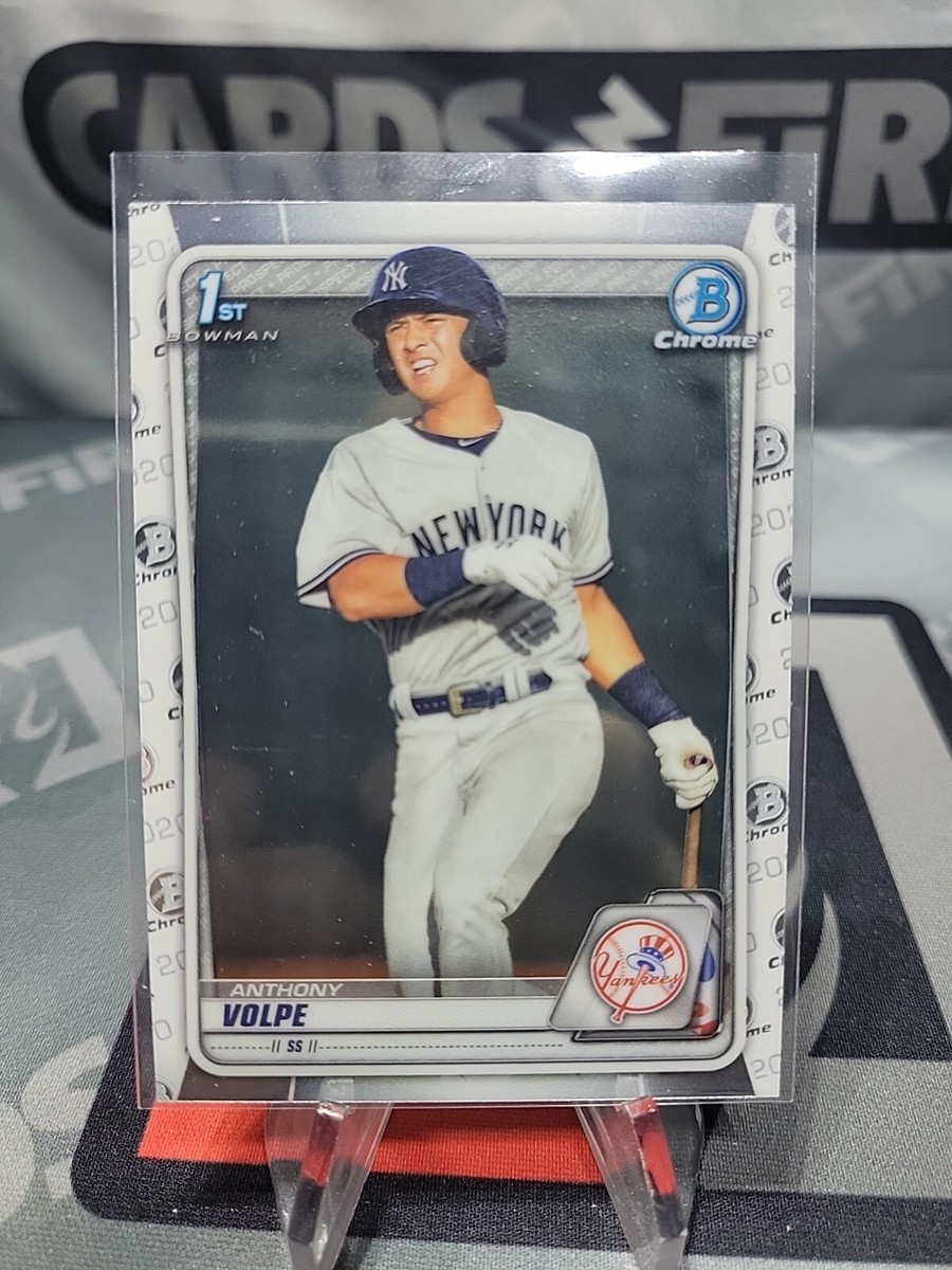 2020 1st Bowman Chrome Anthony Volpe #BCP-139 New York Yankees RC