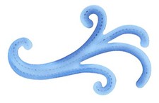 Sizzix Bigz Wind die A10756 Retail 19.99 Retired FUN  