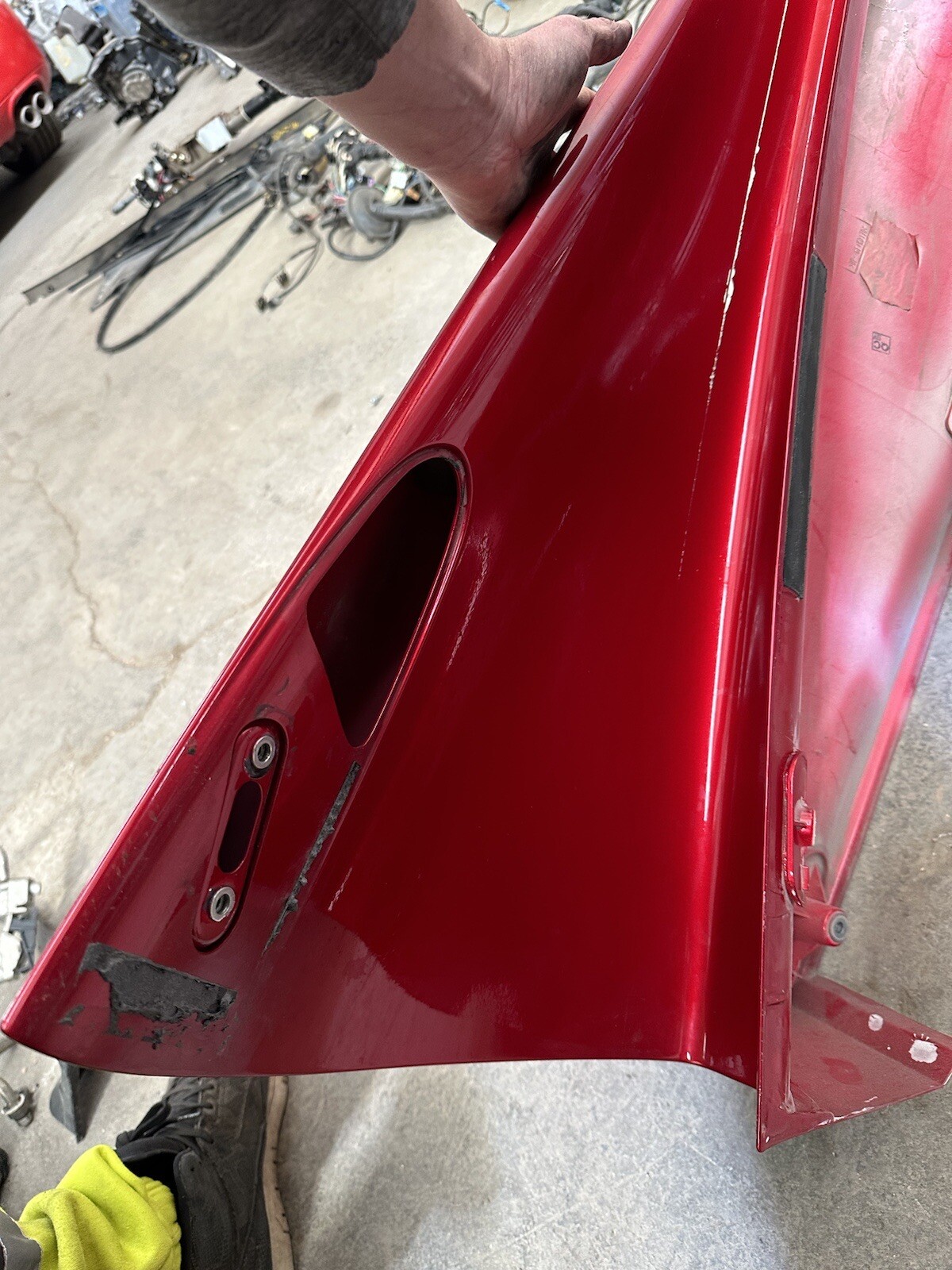 McLaren 720S Coupe Left Driver Side Door Shell Skin 2018 - 2023 OEM DAMAGED
