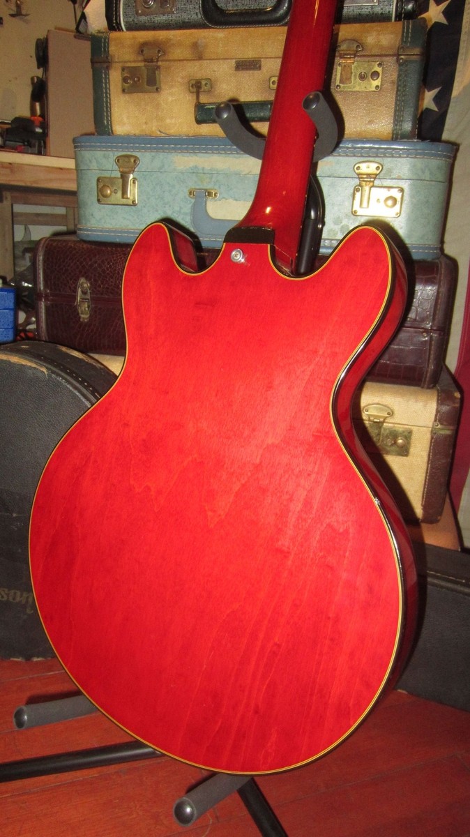Vintage 1972 Gibson ES-325 Cherry Red w Original Hardshell Case | eBay