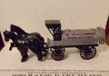 LOOK ERTL LMT. ED. TEXACO HORSE TANKER BANK DIE-CAST METAL SERIES 8 NIB
