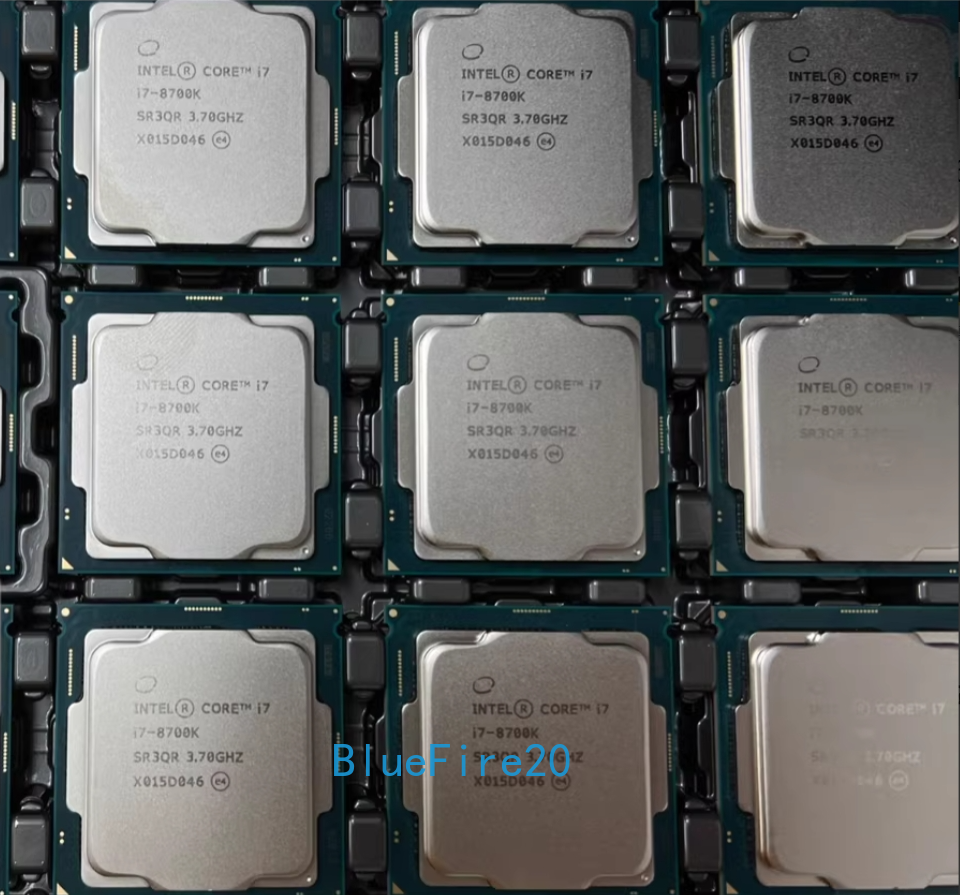 Intel 8th Gen Core i7-8700K SR3QR 3.70GHz Turbo 4.7GHz 6-Core 12M