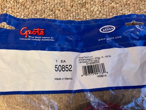 Grote 50852 Rojo 2 Hilos Parada Trasera Luz Giratoria! ¡Nuevo stock antiguo! - Imagen 2 de 11