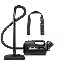 Simplicity Sport Vacuum S1004 Canister Vacuum - Black