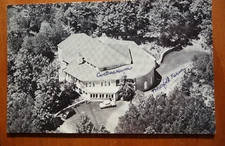 aerial view, auditorium, Spritual Science Foundation, Spring Valley NY postcard