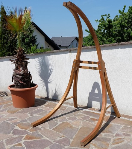 Hängesesselgestell für Hängesessel aus Holz Lärche OHNE Sessel (nur Gestell) - Bild 7 von 8