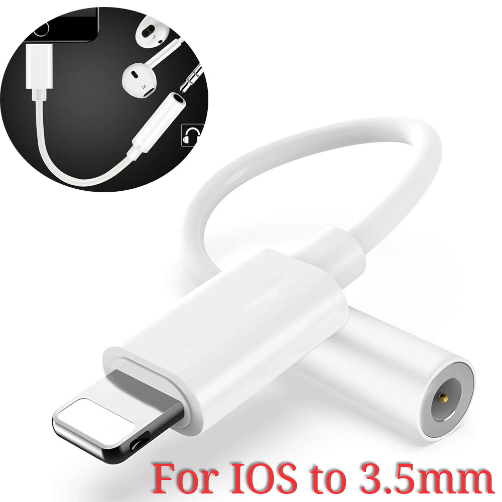 Adapter Headphone Jack Pin to Aux Cord Dongle Converter