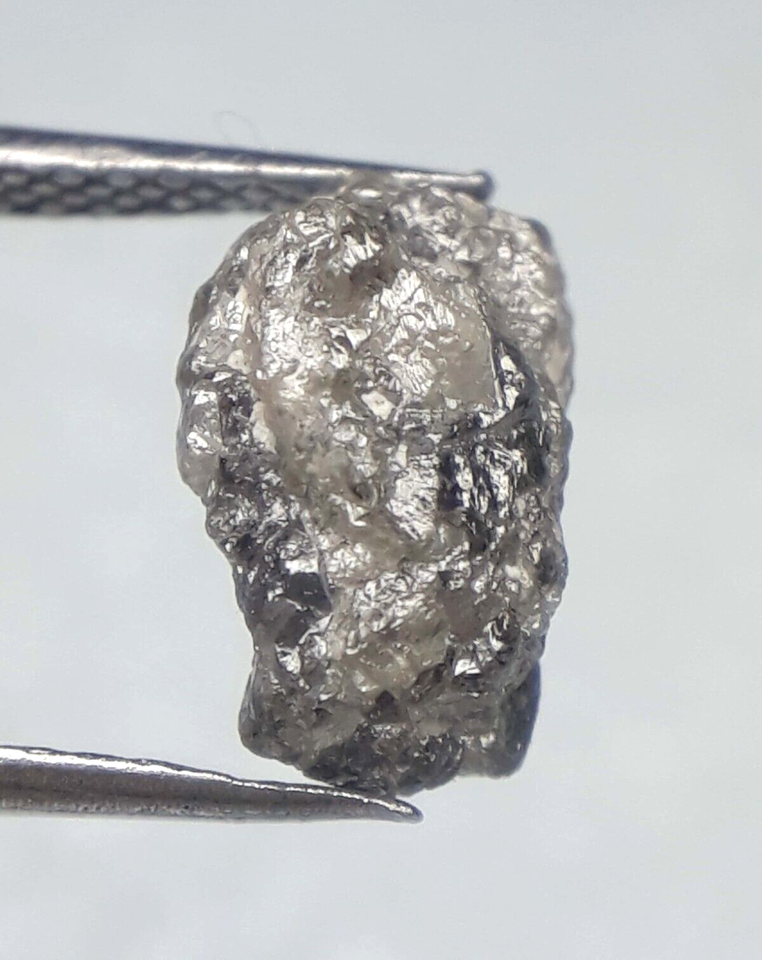2.40 Ct,Natural Rough Diamond,Raw Rough Diamond,Grey Uncut Diamond ...
