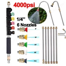 120 inch Pressure Washer Extension Wand, Replaceable Upgraded Power Washer Lance