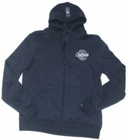 Herren Jacke Sweatjacke Thriving Navy Crosshatch Hoodie Navy Blau Gr. M Neu