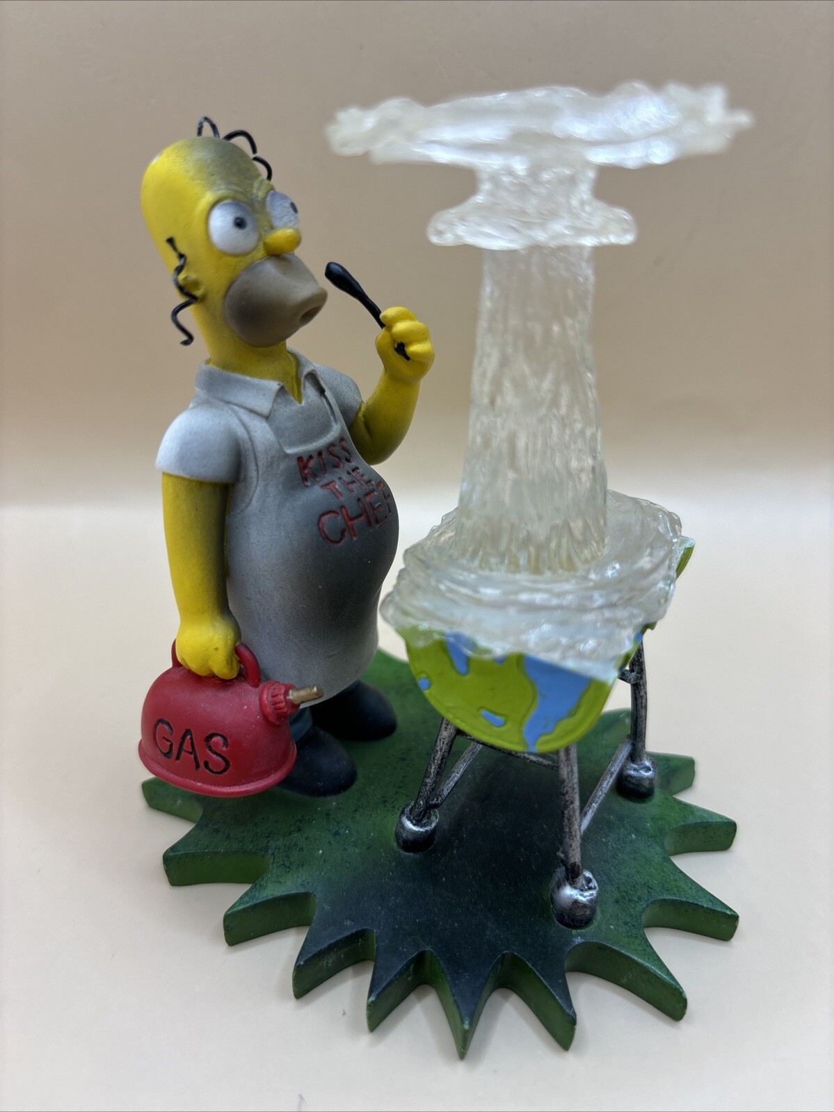 The Simpsons “Kiss the Chef” Figurine~2003 Sculpture # 3371