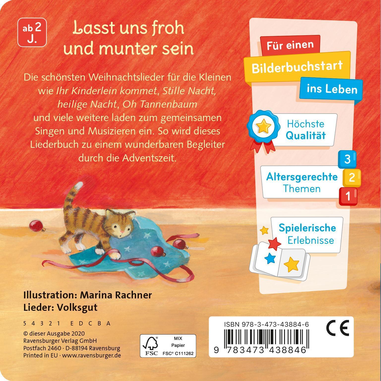 Thumbnail - Meine Schönsten Weihnachtslieder | Volksgut | Buch | 20 S. | Deutsch |
