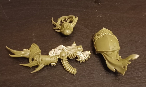 Bits Warhammer 40k – Bras De Plaque Nurgle Chaos Space Marines – Comme Neuf Dégrappé