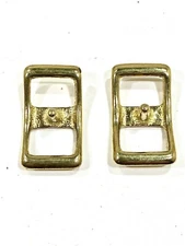 Buckle - Conway - 1/2” - Solid brass - Pack of 4 (F142)