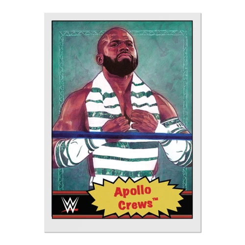 Topps Wrestling WWE Living Set - Card 75 - Apollo Crews