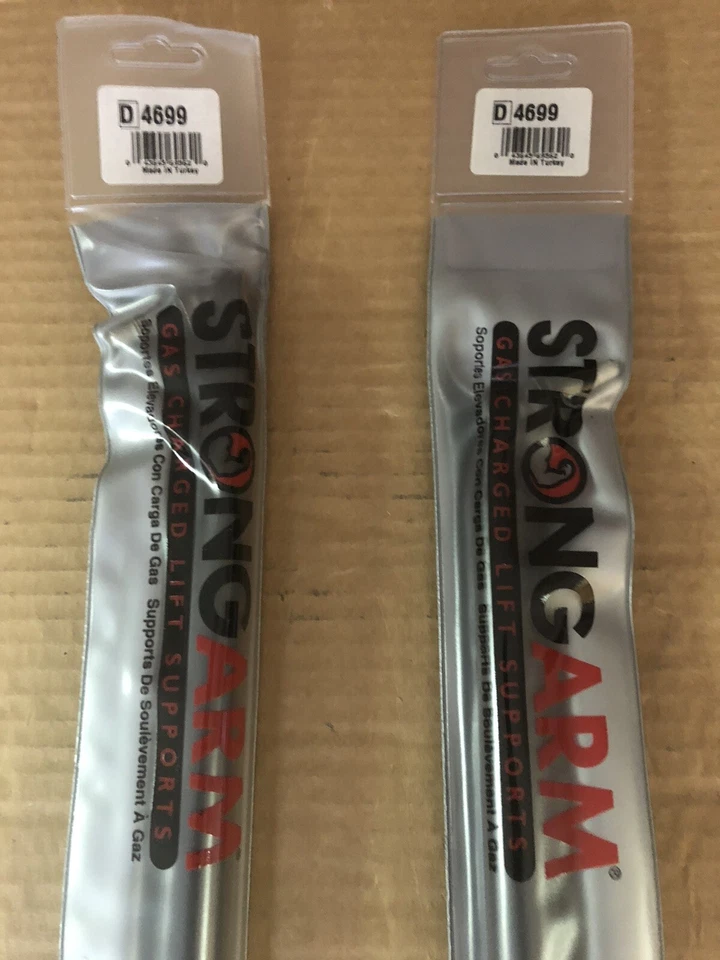 Lote de 2 soportes de elevación de escotilla trasera pieza de brazo fuerte # D4699 Jeep Cherokee 1999-2004 Foto 2 de 4