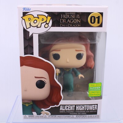 Funko pop Alicent Hightower フィギュア 01 限定版 Amazon.com: POP TV: House of The Dragon - Alicent Hightower