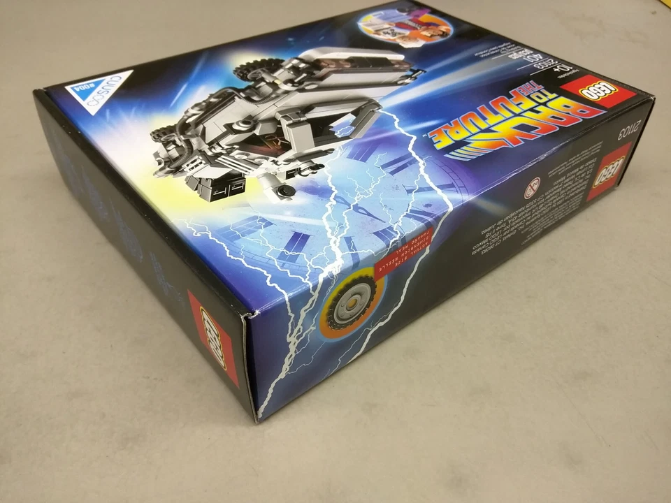 LEGO CUUSOO 21103 Back to the Future DeLorean Time Machine NEW! McFly Doc Ideas - Image 3 of 4