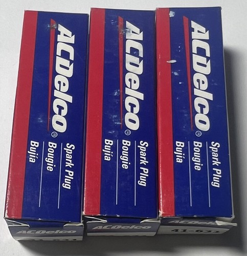AC Delco 41-631, Spark Plug, Jeep, Dodge, Eagle, Chrysler, Set of 3 - Picture 2 of 2