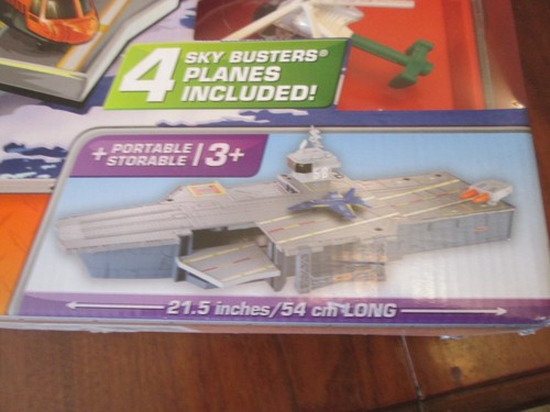 2011 Matchbox Sky Busters Ocean Mission: Quad Strike 4 Sky Busters Planes NOS - Picture 7 of 15
