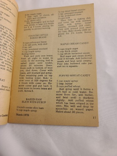 Women's Circle Home Cooking Magazine Cookbook Recipe Book March 1976 - Picture 9 of 12